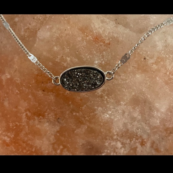✨2/$10 lc Lauren Conrad Druzy Necklace - Picture 2 of 5